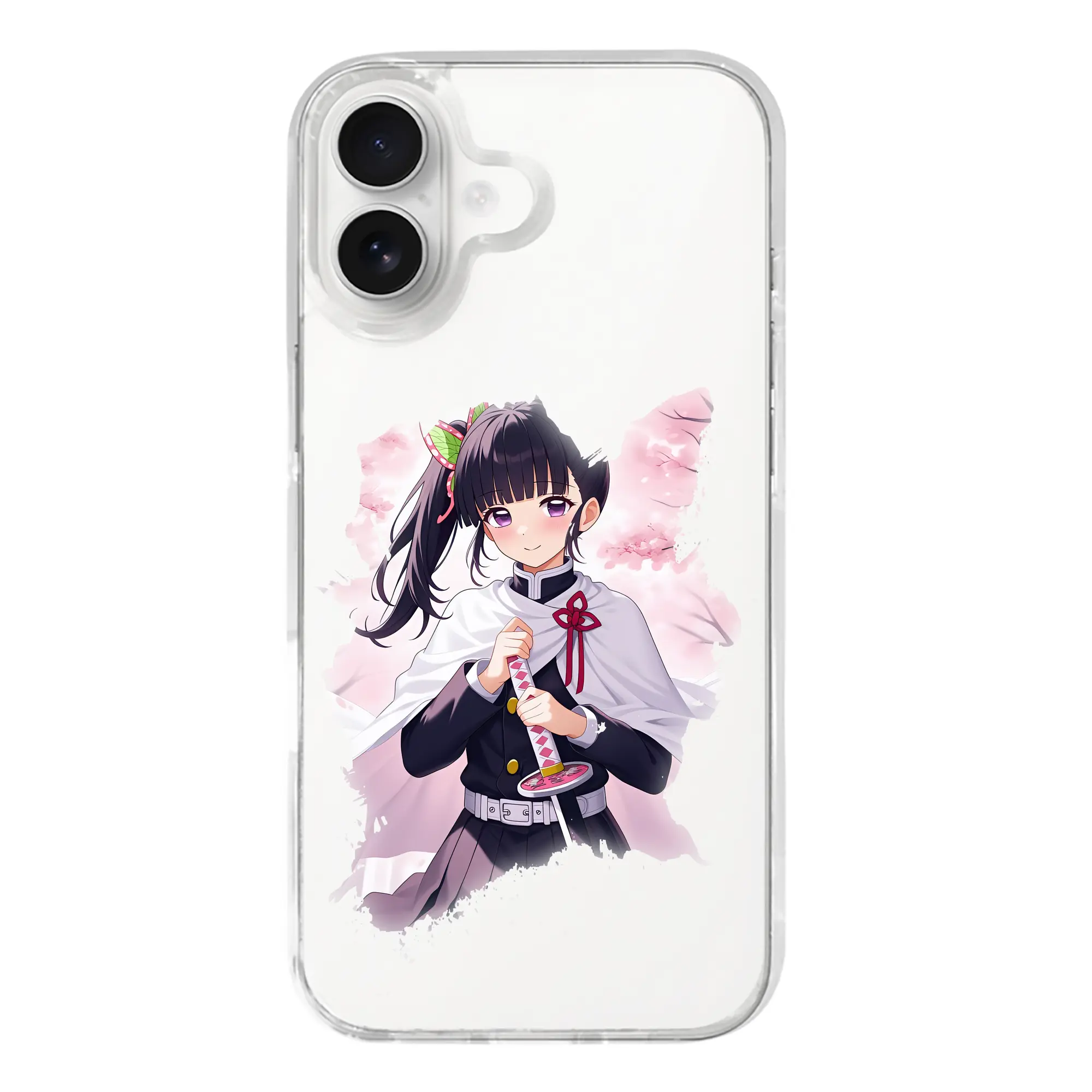 鬼滅の刃 グッズ,栗花落 カナヲ - iPhone 17シリーズ 透明スマホケース – 薄型・耐衝撃・精密フィット保護カバー